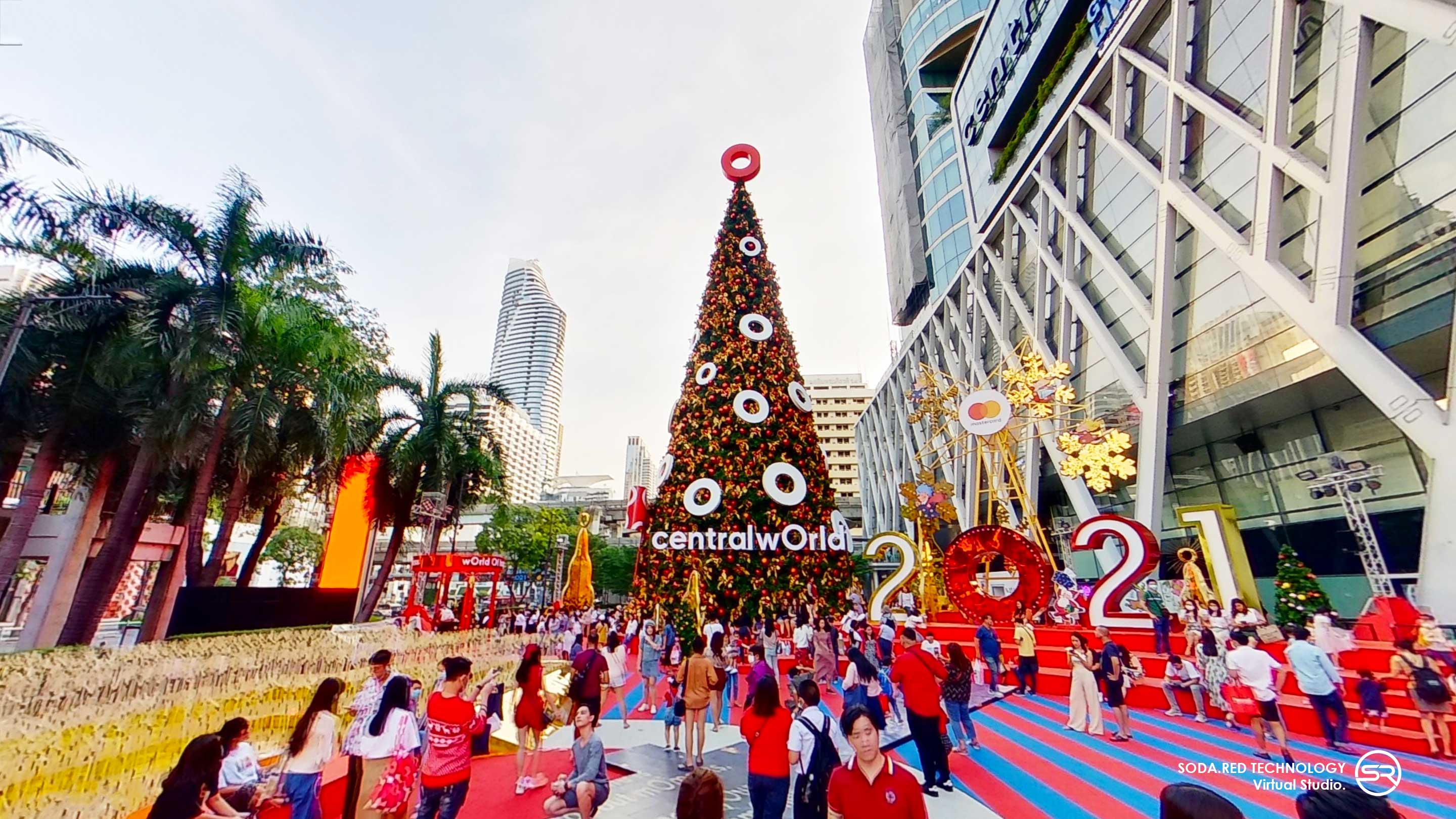 Christmas at Central World, Bangkok Thailand
