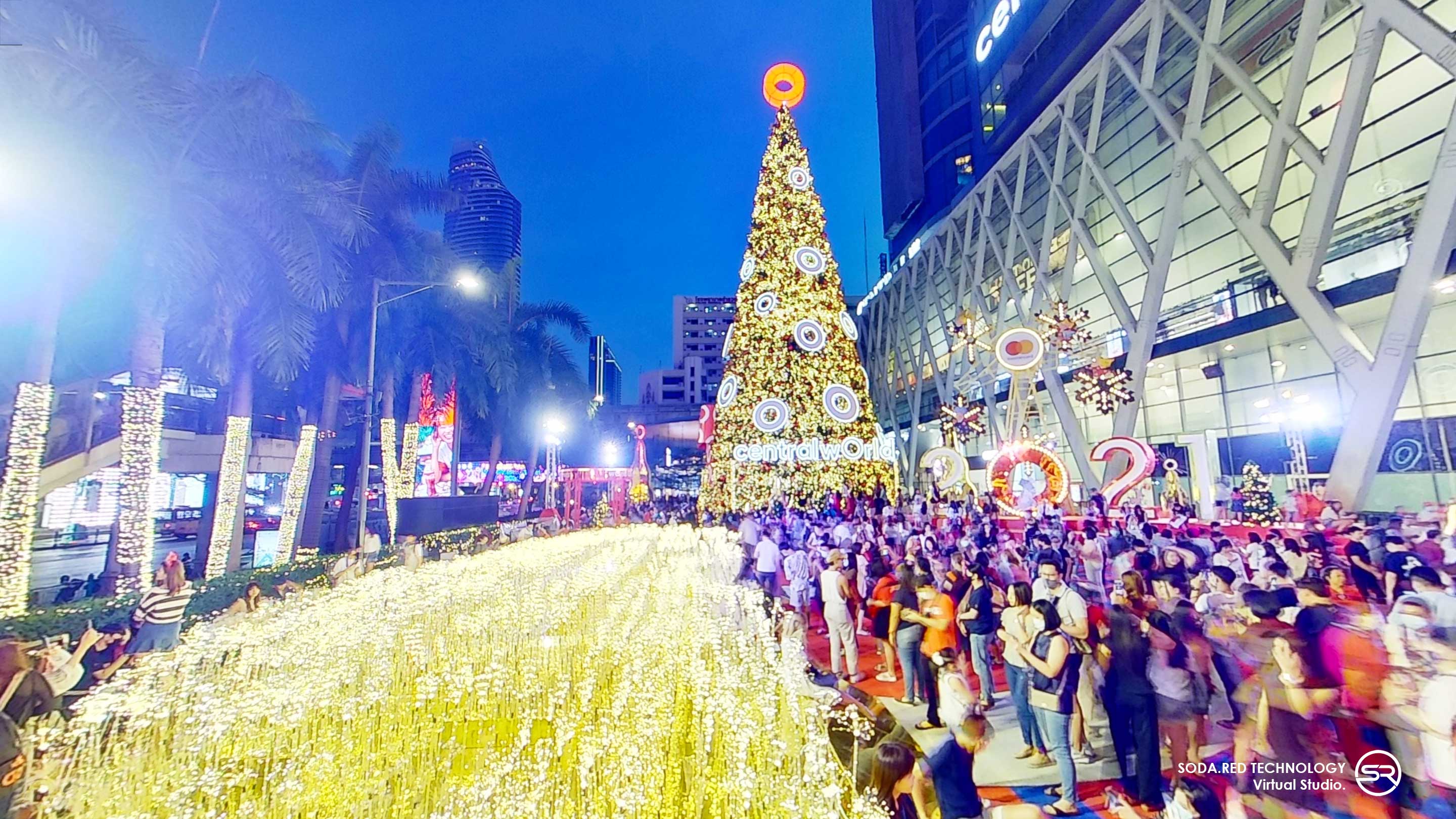 Christmas at Central World Bangkok Thailand